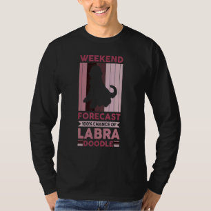 Wochenprognose 100 Chance auf Labradoodle-Hund 5 T-Shirt