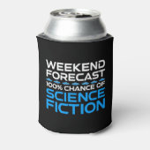 Wochenprognose - 100 % Chance auf Science Fiction Dosenkühler (Kanne Rückseite)