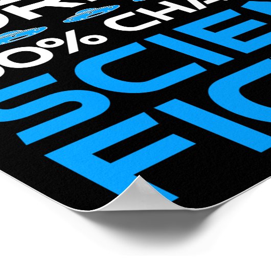 Wochenprognose - 100 % Chance auf Science Fiction Poster (Ecke)