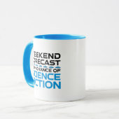 Wochenprognose - 100 % Chance auf Science Fiction Tasse (Vorderseite Links)