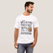 Wochenprognose: 100 % der Bourbon-T- T-Shirt (Vorne ganz)