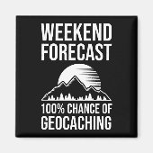 Wochenprognose - 100% Geocaching-Chance Magnet (Vorne)