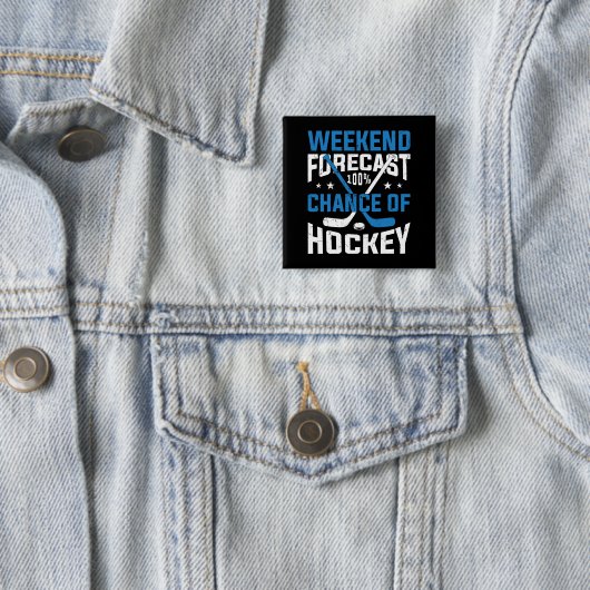Wochenprognose: 100 % Hockey Button (Beispiel)