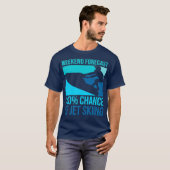 Wochenprognose: 100 Jet-Ski-Chance T-Shirt (Vorne ganz)