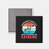 Wochenprognose: 100 Wahrscheinlichkeit des Kajakfa Magnet (Vorderseite/Rückseite)