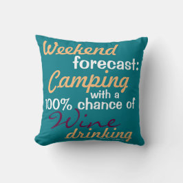 Wochenprognose: Camping / Glamping & Wein Kissen