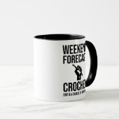 Wochenprognose - Crochet Tasse (VorderseiteRechts)