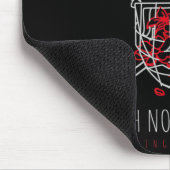 Wochenprognose Eishockey-Mama Mousepad (Ecke)