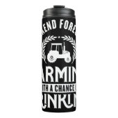 Wochenprognose Landwirtschaft Trinkwasser Thermosbecher (Vorderseite)