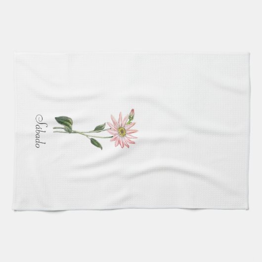 *Wochentage 2.6SAB (Sábado) - Geschirrtuch (Horizontal)