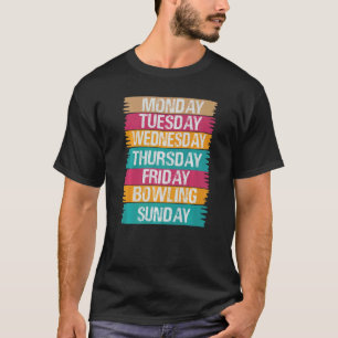 Wochentage Arbeiten Montag Mittwoch Freitag Samsta T-Shirt