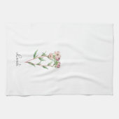 *Wochentage FR2.1LUN (Lundi) - Geschirrtuch (Horizontal)