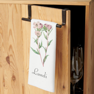 *Wochentage FR2.1LUN (Lundi) - Geschirrtuch