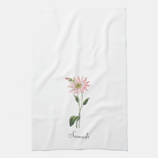 *Wochentage FR2.6SAM (Samedi) - Geschirrtuch (Vertikal)