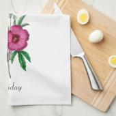 *Wochentage GBUS2,5FRI (Freitag) - Geschirrtuch (Viertel Falte)