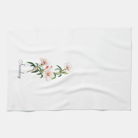 *Wochentage GBUS2.7SUN (Sonntag) - Geschirrtuch (Horizontal)