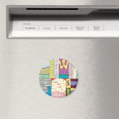 Wochentage Magnet (In Situ (Geschirrspüler))