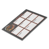 Wochentagsblätter von Hocus Pocus Notizblock (angewinkelt)