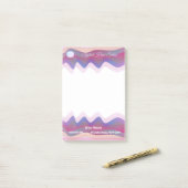 Wöchentliche Bestellung von Regenbogen-Post-IT-Hin Post-it Klebezettel (Auf Schreibtisch)