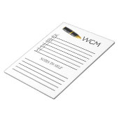 Wöchentliche Planer-Pad/Binder-Notebook-Einlage Notizblock (angewinkelt)