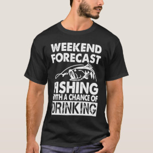 Wöchentlicher Fischfang mit der Möglichkeit zu tri T-Shirt