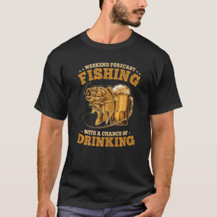 Wöchentlicher Fischfang mit der Möglichkeit zu tri T-Shirt