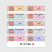 Wöchentlicher Leser des Journal Tracker Bookish Pl Aufkleber (Blatt)