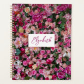 Wöchentlicher Pink Rose Wall Planer (Vorderseite)