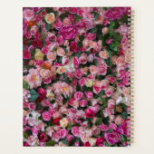 Wöchentlicher Pink Rose Wall Planer (Rückseite)