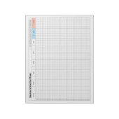 Wöchentlicher Plan - unheilvoller Plan Notizblock (Rotiert)