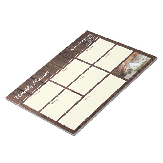 Wöchentlicher Planer Buttermere Village England He Notizblock (angewinkelt)