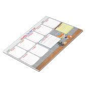 Wöchentlicher Planer Notizblock (angewinkelt)