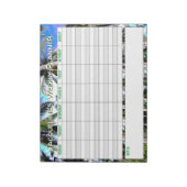 Wöchentlicher Planer, um mit Name Choice zu person Notizblock (Rotiert)