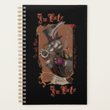 Wöchentlicher weißer Kaninchenplaner