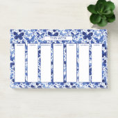 Wöchentlicher Zeitplan Wasserfarbenschmetterling Post-it Klebezettel (Büro)