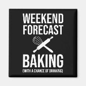 Wöchentliches Backen mit der Möglichkeit zu trinke Magnet (Vorne)