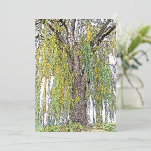 WOCHENWILCH/GELBE UND GRÜNE TENDRILS/BLANK (Stehend Vorderseite)