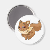 Wocky Brown Magnet (Vorderseite/Rückseite)