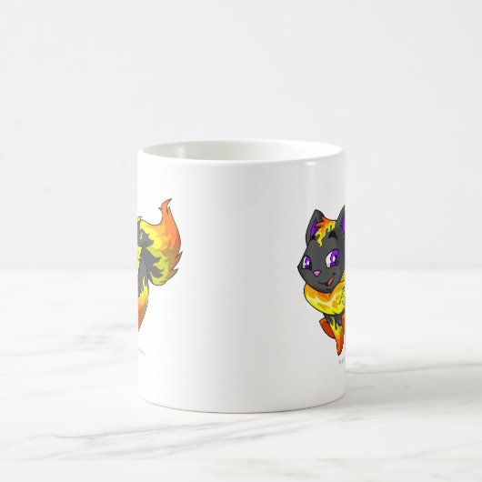 Wocky Feuer Kaffeetasse (Mittel)