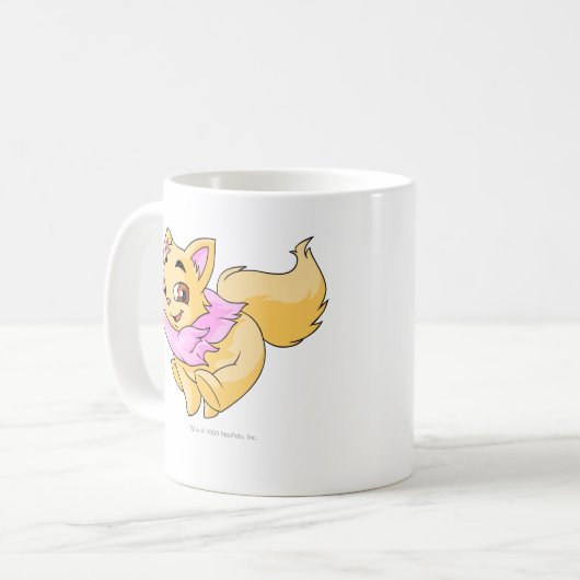 Wocky Gelb Kaffeetasse (Vorderseite Links)