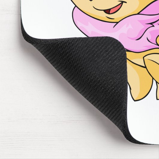 Wocky Gelb Mousepad (Ecke)