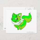 Wocky Glows Postkarte (Vorne/Hinten)