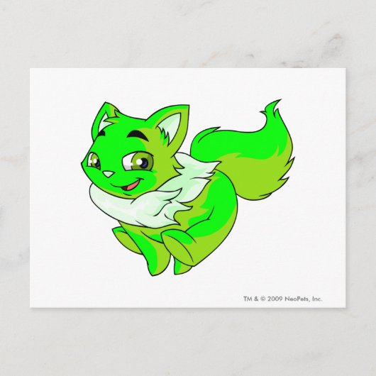 Wocky Glows Postkarte (Vorderseite)