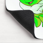 Wocky Glühen Mousepad (Ecke)
