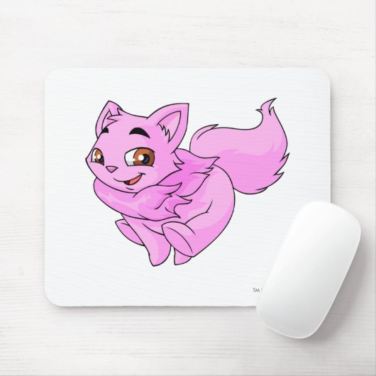 Wocky Rosa Mousepad (Mit Mouse)