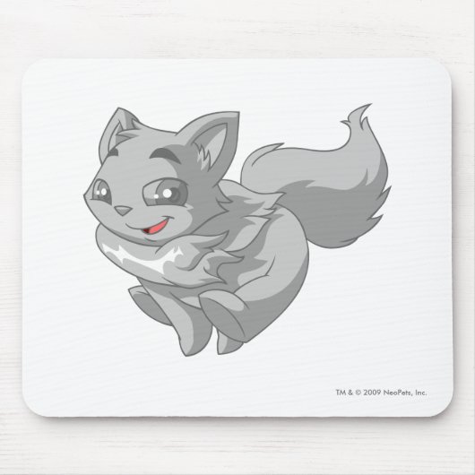 Wocky Silber Mousepad (Vorne)