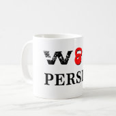 WOD bestehen fort Kaffeetasse (Vorderseite Links)