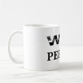 WOD bestehen fort Kaffeetasse (Links)