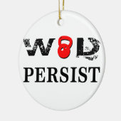 WOD bestehen fort Keramikornament (Links)