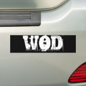 WOD.Eat.Sleep.Repeat Stoßdämpfer Autoaufkleber (Auf Auto)